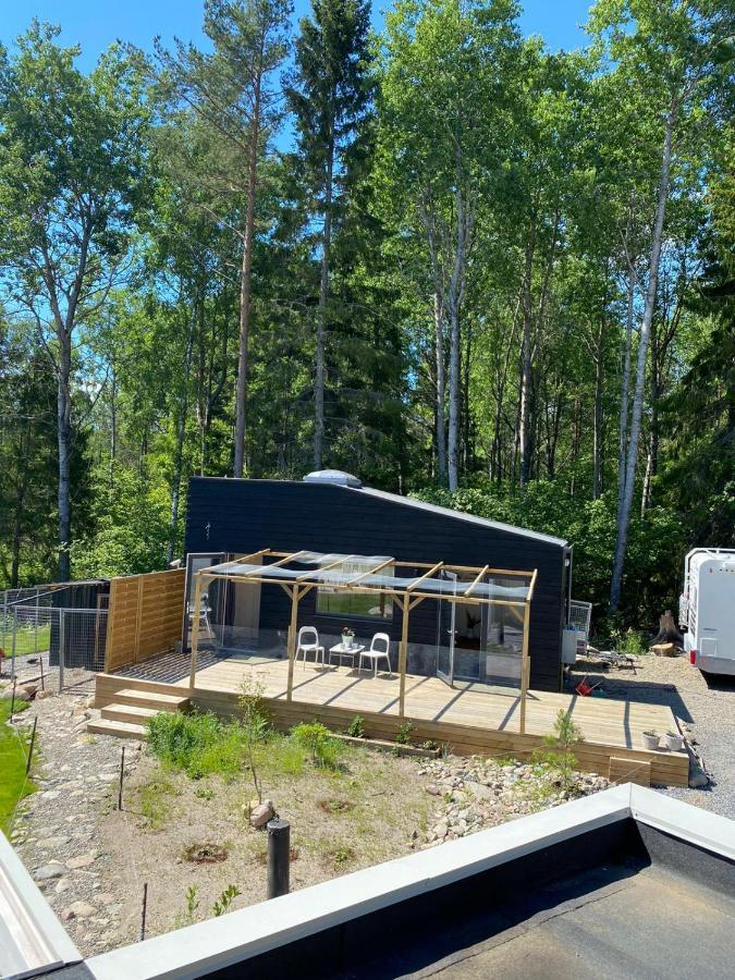 Tiny House In The Middle Of Nature Villa Akersberga Bagian luar foto